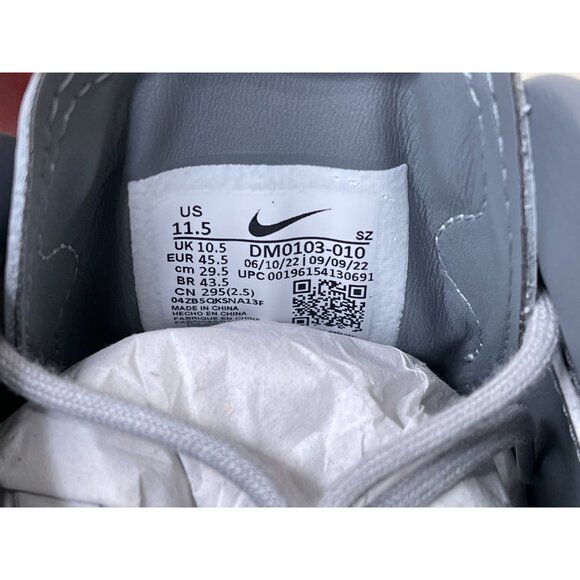 Jordan ADG 4 Wolf Grey SPIKELESS Golf Shoes Mens 11.5us - Picture 7 of 8